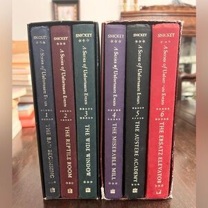 Series of Unfortunate Events books